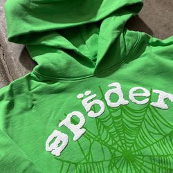 Legacy green Sp5der hoodie