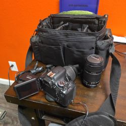 Canon T3I with Accessories 