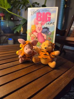 Piglet's Big Movie DVD with Plush Toys