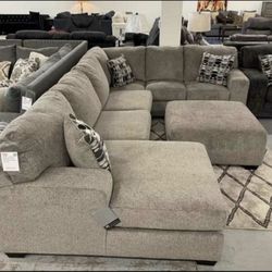 Ballinasloe Platinum Sectional Couch 1199