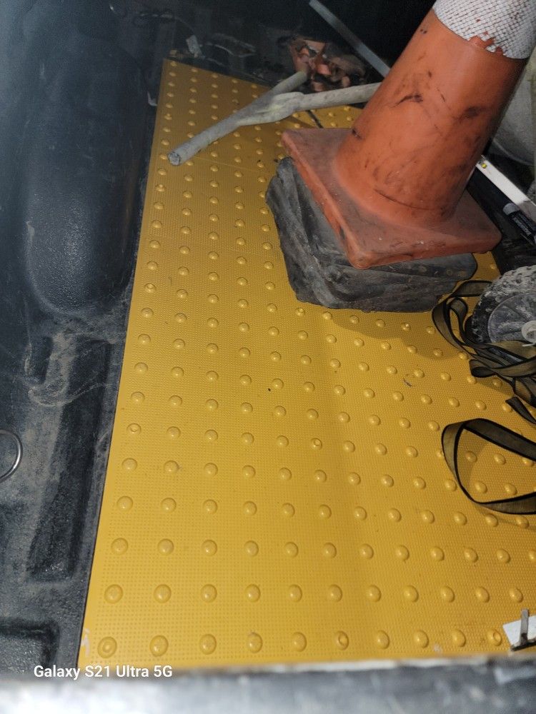 3 X 5 ADA Warning Pads - Surface Mount Truncated Dome Mats