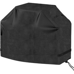 Grill Cover, BBQ Cover, Waterproof & UV Resistant, Gas Grill Cover, Convenient Durable Ripstop, with Adjustable Velcro Hem Cord, for Weber, Char Broil