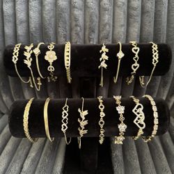 Gold Plated Bracelets