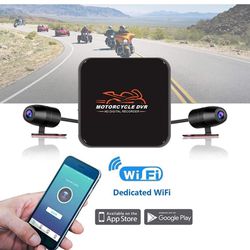 VSYSTO WiFi Motorcycle Dash Cam 