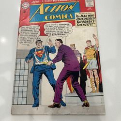 ACTION Comics #297, Mon-El Supergirl FIRST FULL app GENERAL ZOD 1963, VG-