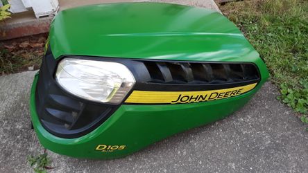 Used john deere lawn mower online hoods