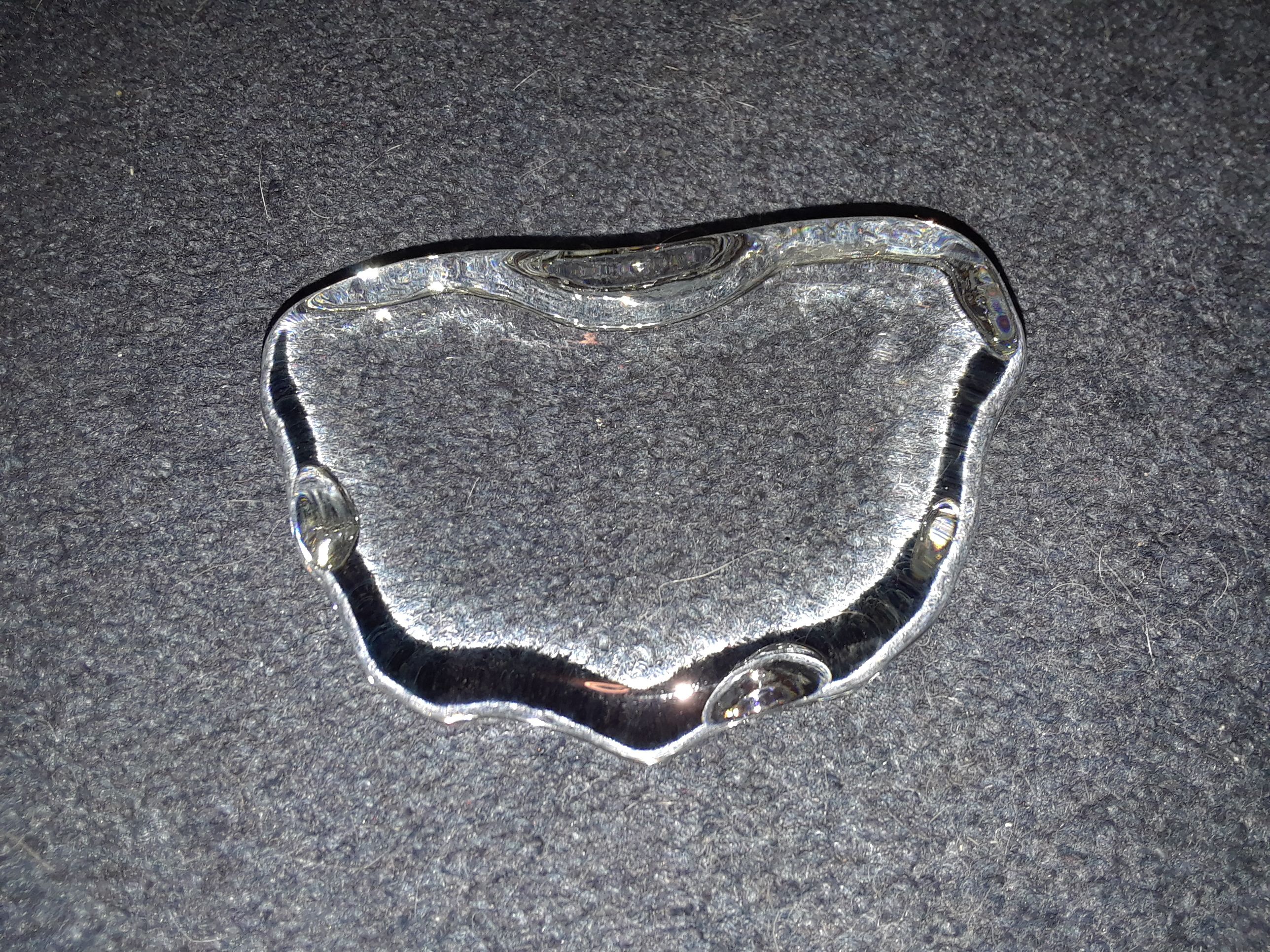 Glass paperweight