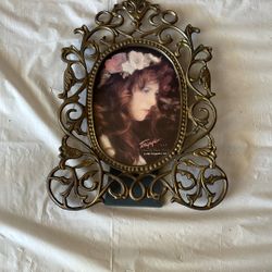 Vintage Bronze/Brass Victorian Style Picture Frame