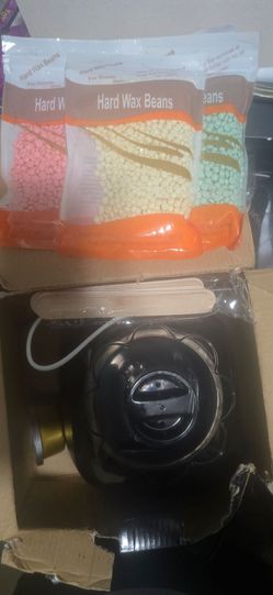 Hard Wax Bean Kit with Wax Warmer