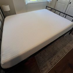 Queen Mattress + Bed Frame – Excellent Condition - Bundle Pricing! 