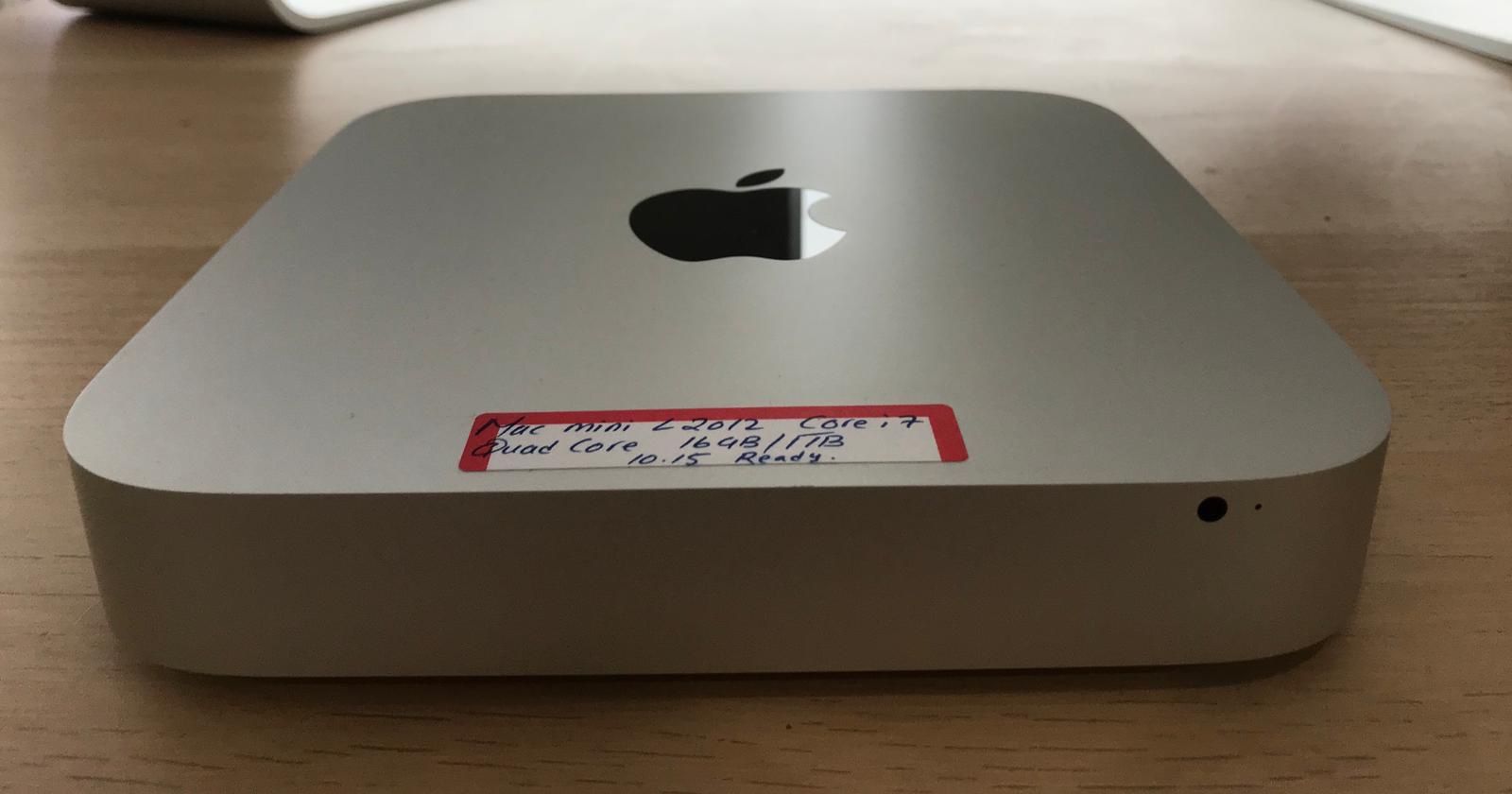 Core I7 Mac Mini Late 2012 16gb Ram Apple Mac Mini 