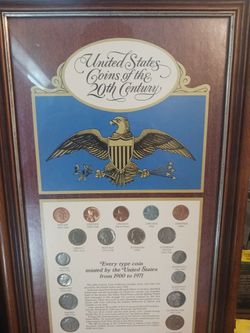 VINTAGE     United States  Coins Of The 20th Century 