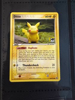 Ditto 63/113 Pokémon Card San Diego Comic-Con(I can trade for Charizard base set holo )