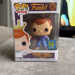 Funko Pop Freddy Funko As Chucky LE 3000 PCS Box Of Fun 2019