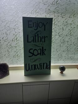 Vintage spa decor