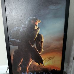 Halo 3 Poster- Black Frame