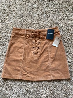Short Camel Skirt