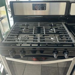 Whirlpool Stainless Steel Stove (delivery+install Available) Width 30”