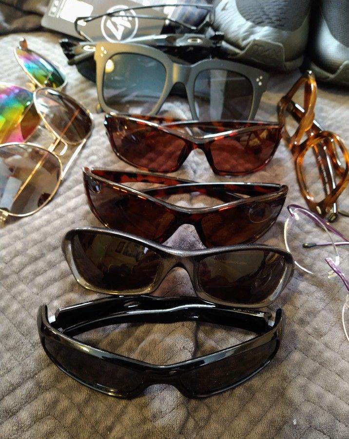 Huge Sunglasses And Shoes Bundle.