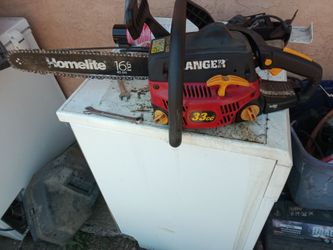 Homelite gas chainsaw