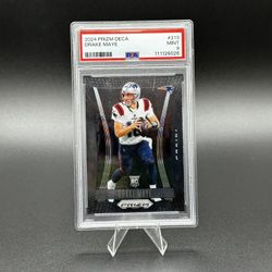 2024 Prizm Deca Drake Maye RC #213 PSA 9