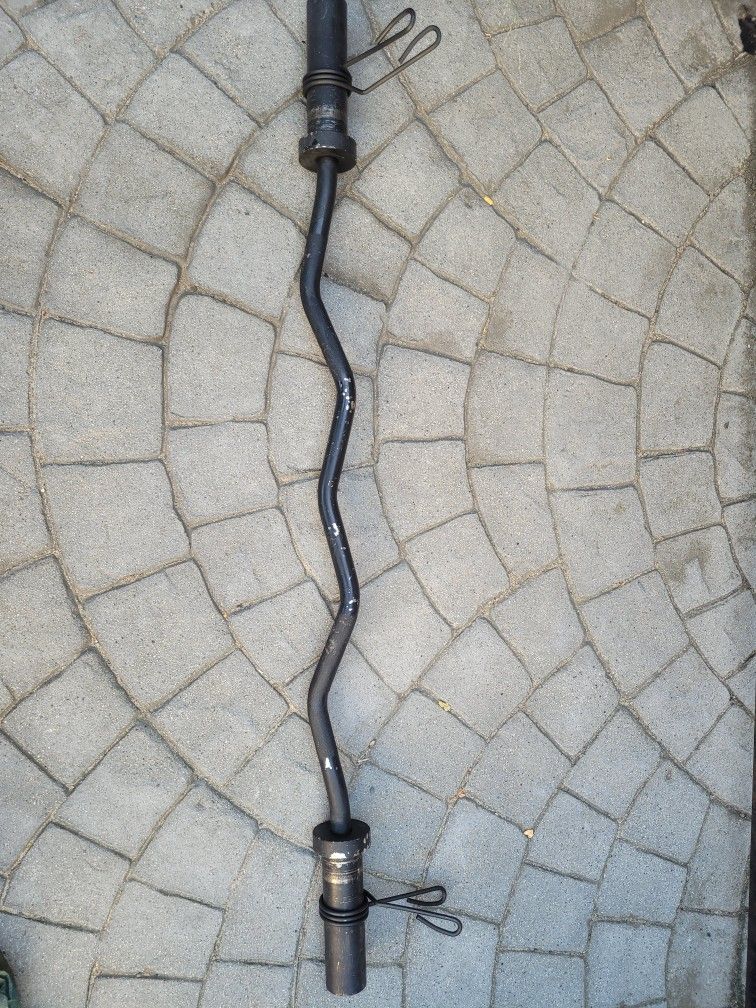Olympic curl bar