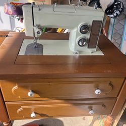 Vintage Sears Mid Century Sewing Machine