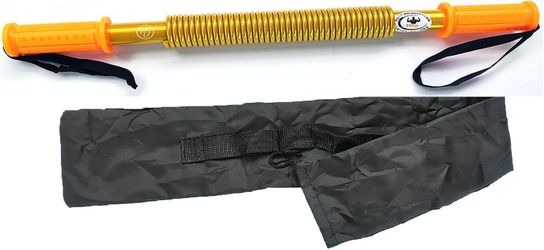 HAOYING Gold Power Twister Bar Arm Bicep Chest Builder 100kg 220lbs Exerciser