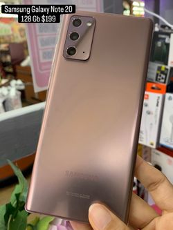 Unlocked - samsung Galaxy Note 20 5G 128 Gb and clean imei