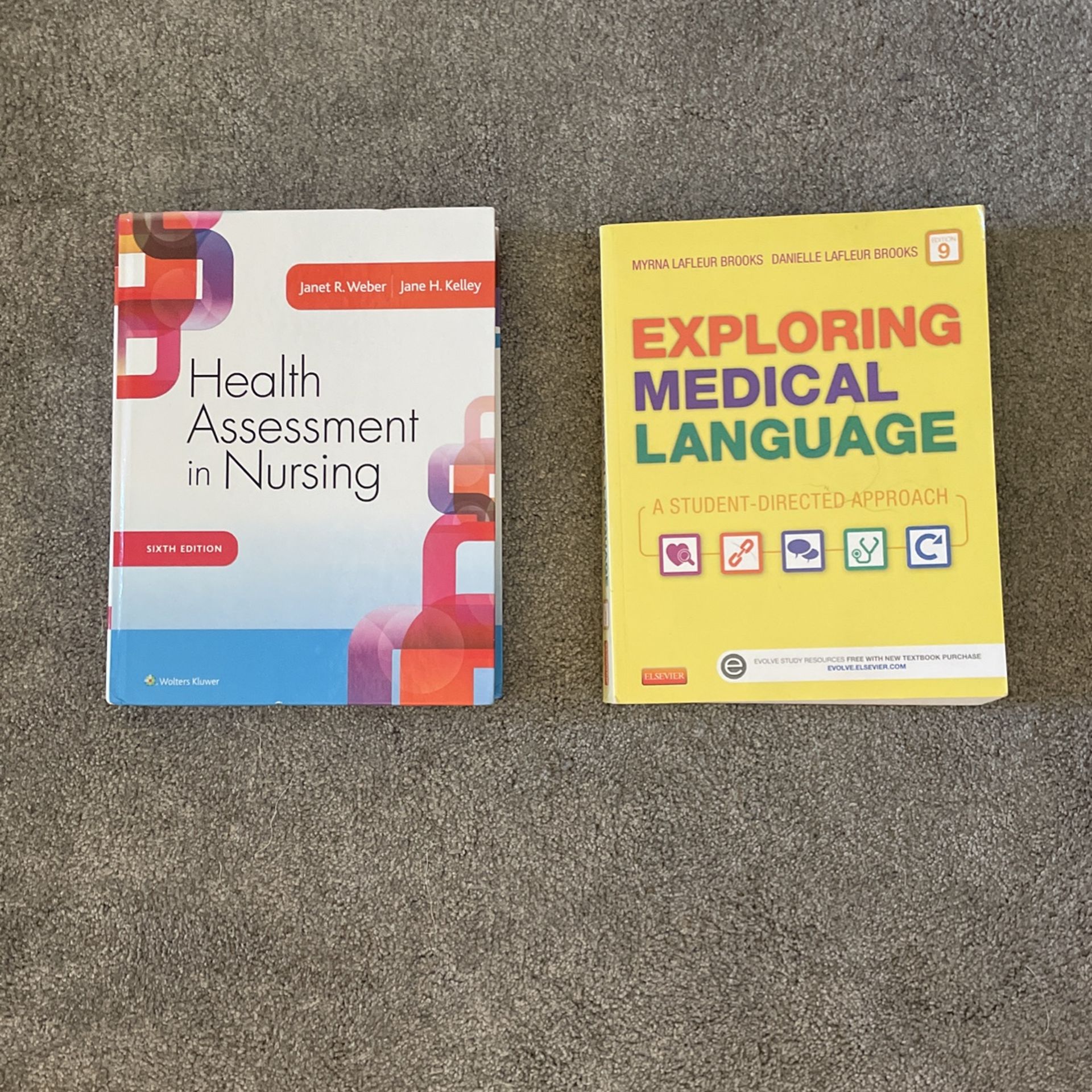 Nursing School Textbooks