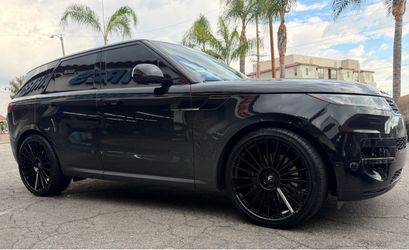 Forgiato Flow 005 Glossy Black Staggered 24x10 5x120 With 295/30/24 Tires 🔥🔥🔥