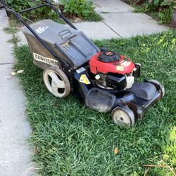 Craftsman Gas, Lawnmower, Self Propel The Engineis Hondaworks Very good