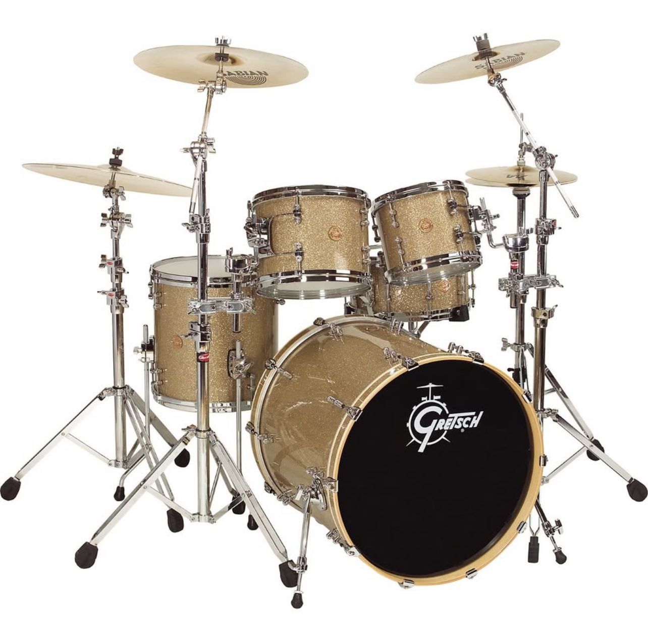 Gretsch New Classic Gold Sparkle Drum Set