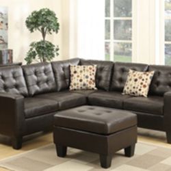 Comfortable Modern Four Piece Sectional