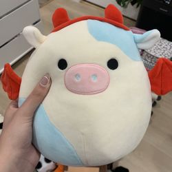 Blue Cow Devil Squishmellow 