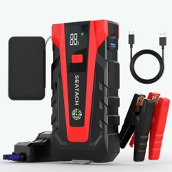 3000A Car Battery Jump Starter Jumper
