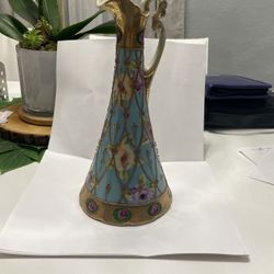 Hand painted KINRAN NIPPON ANTIQUE PITCHER 