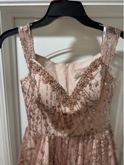 Quince Quinceañera Dress Rose Gold small