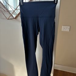 Lulu Fast And Free Pant 25” With Pockets! Size 4