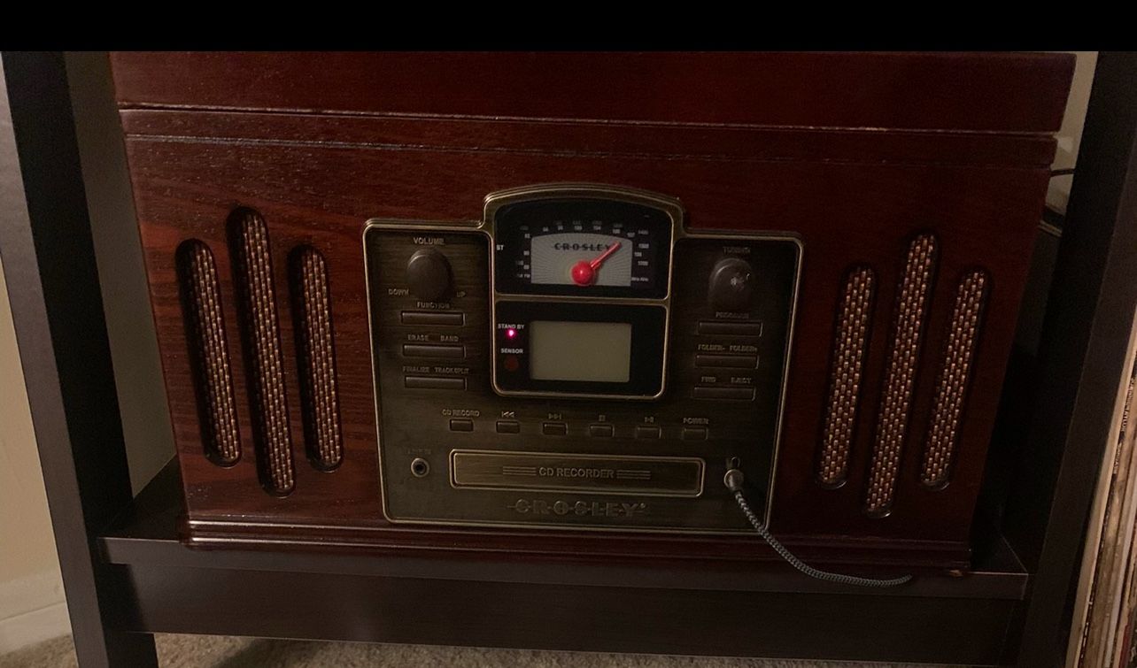 Crosley Record Player Combo