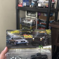 Back To The Future Hot Wheel Premium