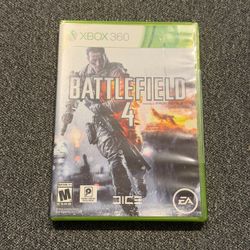 Xbox 360 Battlefield 4 ,  Case +Manual + 2/2 Discs