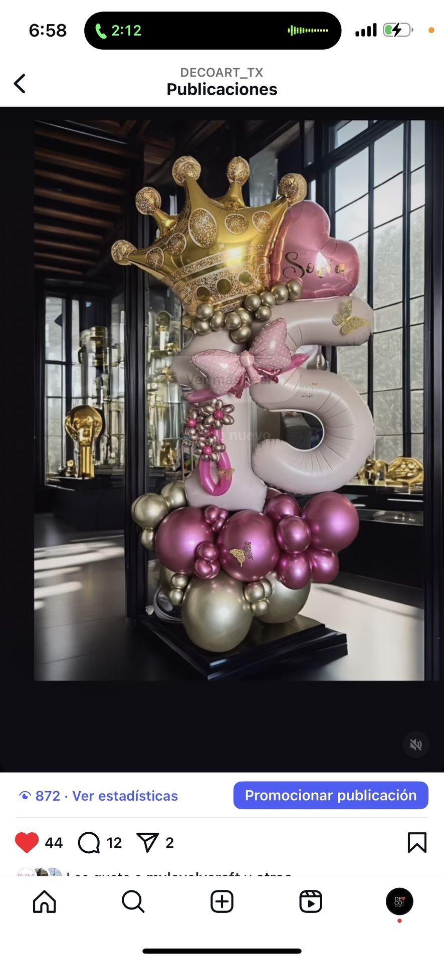 Bouquet De Globos