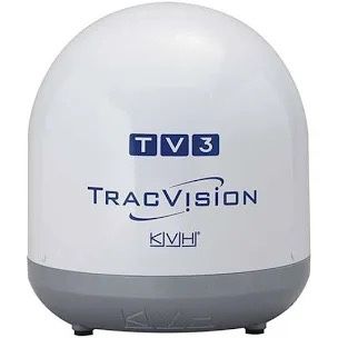 KVH TracVision TV3 system, with 2 Wally Satellite Receivers