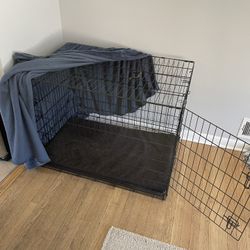 Dog Kennel With Pad