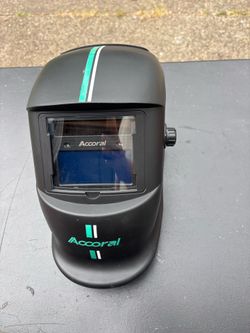 Auto-Darkening Welding Helmet – Accoral (Adjustable Shade)