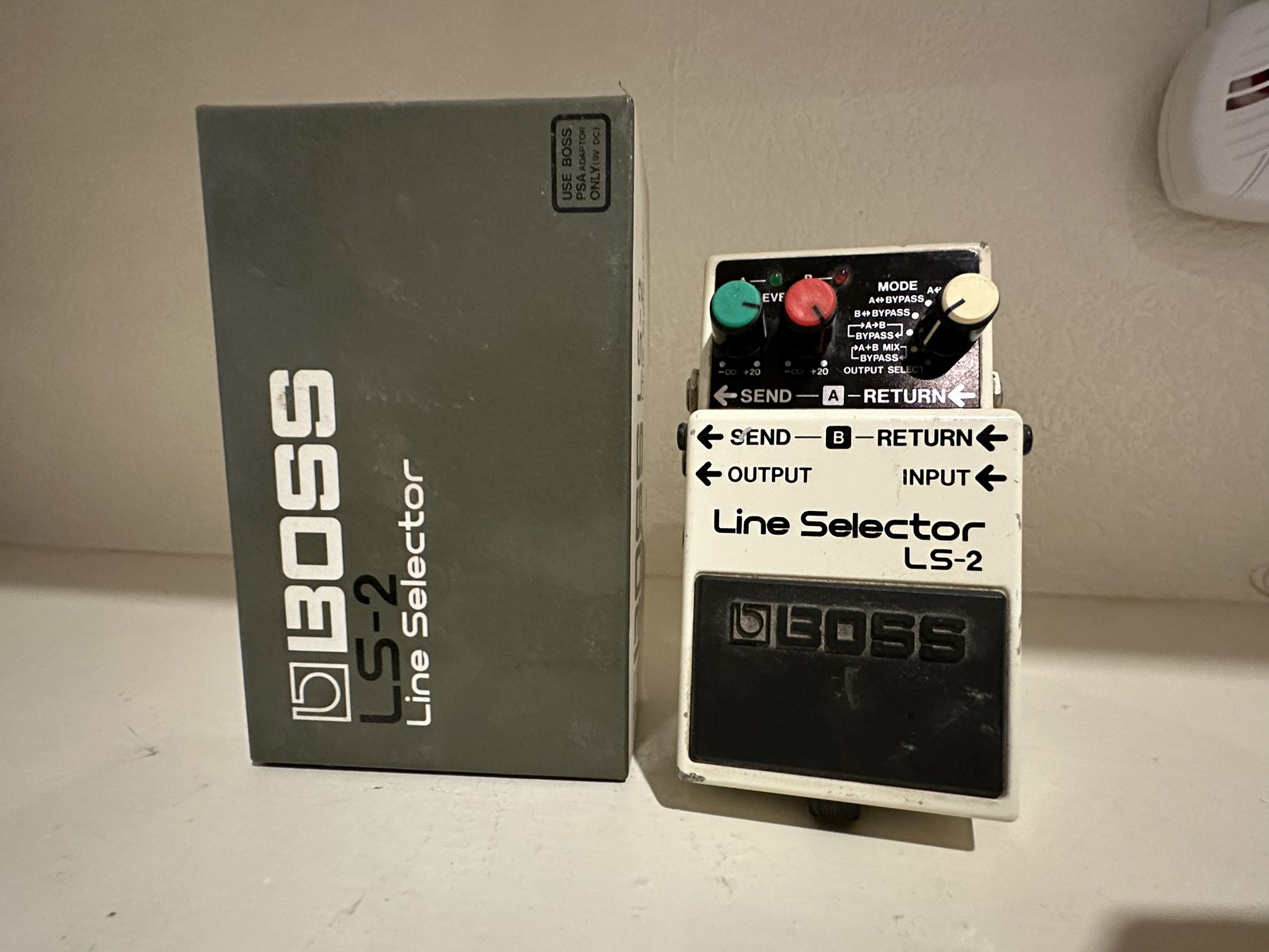 Boss LS 2 Line Selector Guitar Pedal