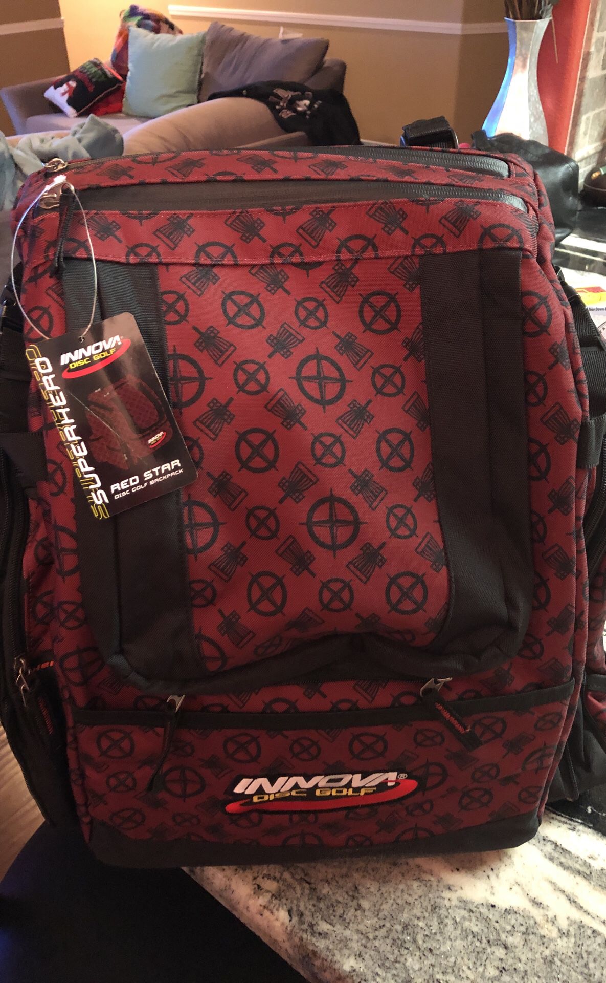 Innova Super Hero Disc Golf backpack bag brand new