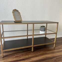 Gold And Black Shelf