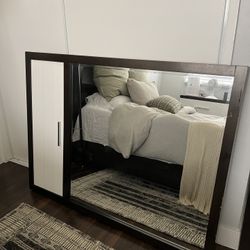 Mirror With Storage Cabinet